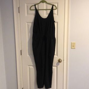 Athlete Black Jump Suit